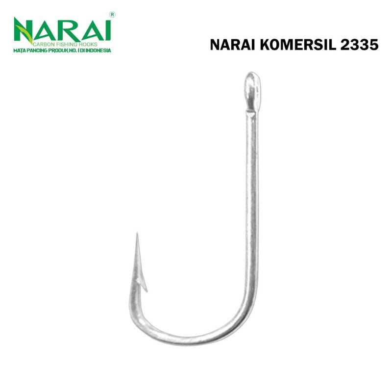 NARAI - 100Pcs Mata Kail Pancing 2335 No.10