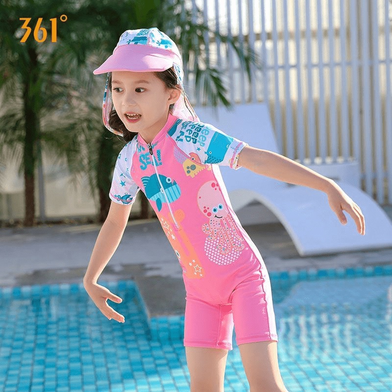 361 KIDS SEA ONEPIECE pendek premium original korean style baju renang