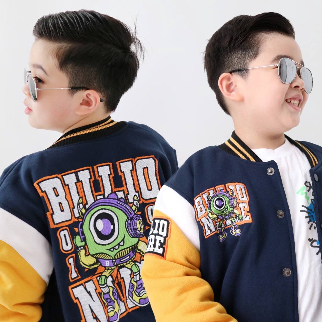 Jacket anak Varsity jacket premium by Billionaire