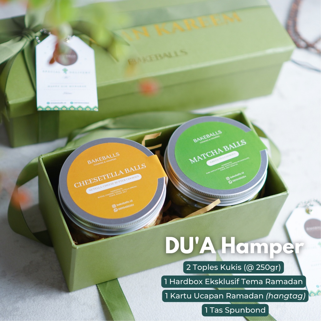 

DU'A Hamper | Hampers Lebaran Idul Fitri | Hampers Kue Kering