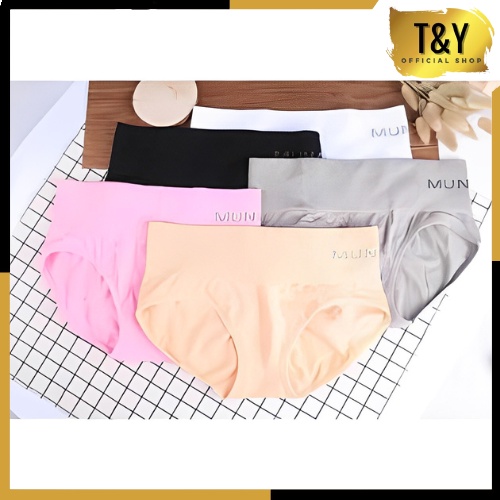 T&amp;Y Celana Dalam Wanita Kolor Wanita Underware Underpants Korset CD Premium Import