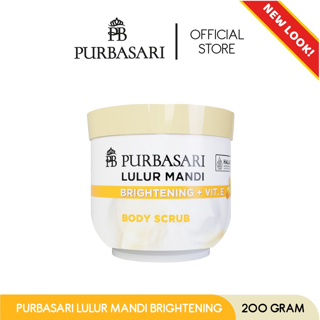 Purbasari Lulur Mandi Body Scrub (200gr)