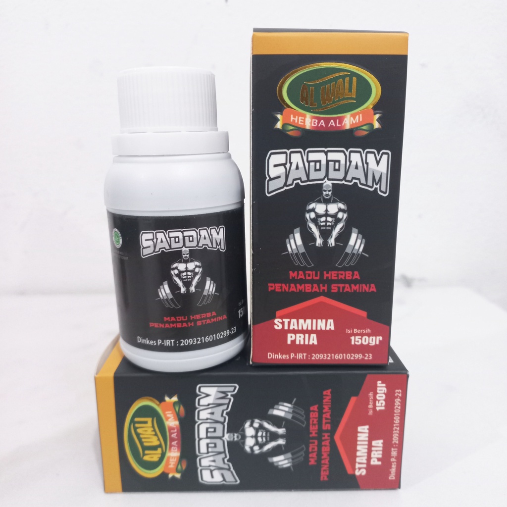 

Saddam - Madu Herbal Penambah Stamina Pria