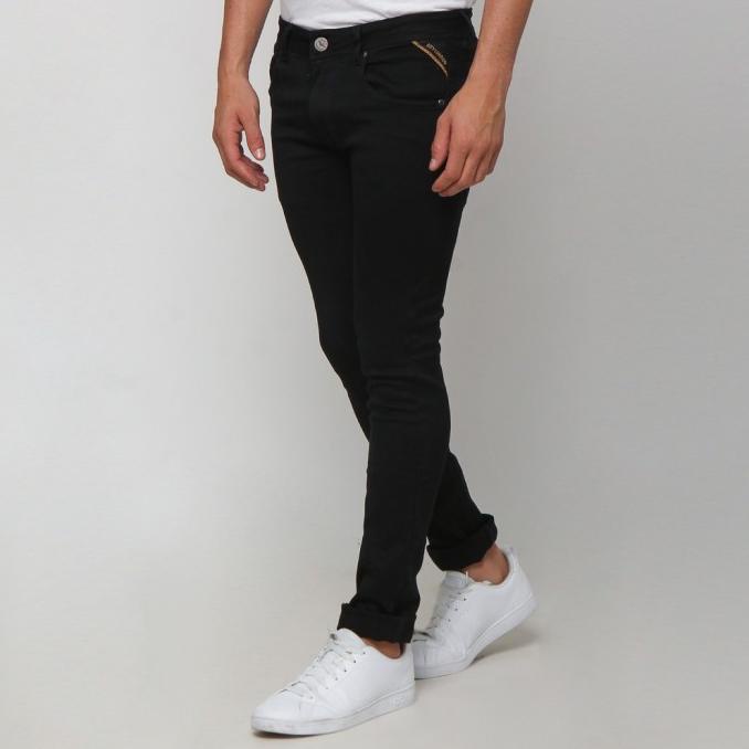 Boy London Celana Jeans Pria Original Black Slim Fit
