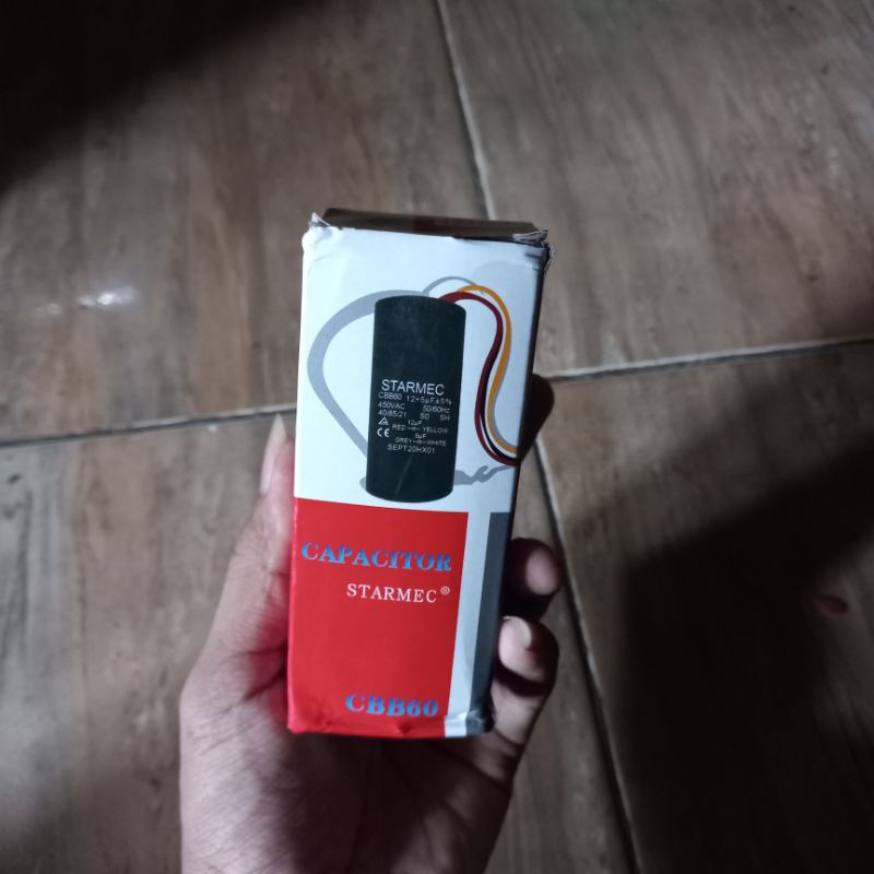 kapasitor mesin cuci 5uf & 12uf 450v capacitor polytron sharp sanyo LG