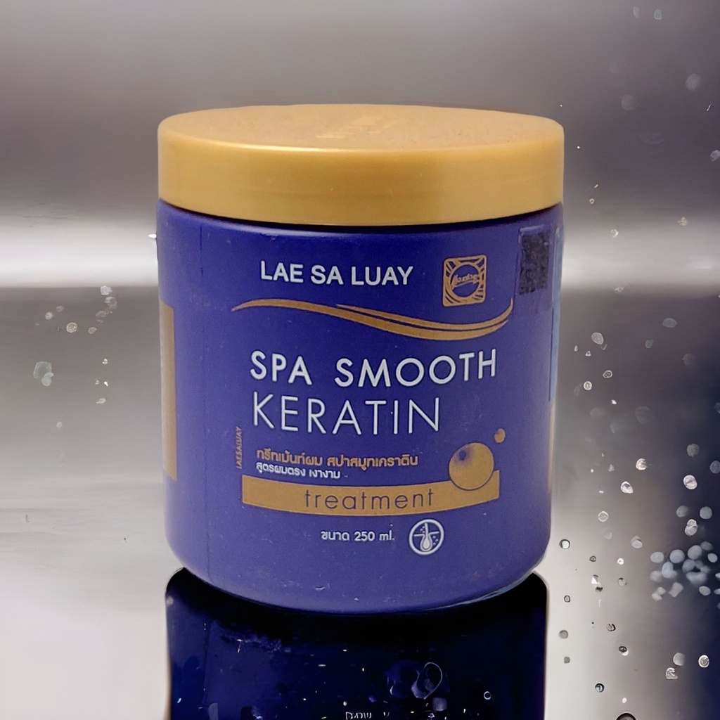 LaeSaLuay Hair Spa Smooth Keratin/Masker Rambut/Creambath 250g