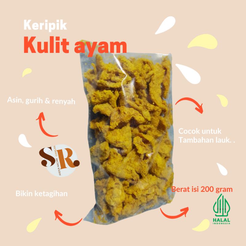 

kulit ayam crispy 200 gram