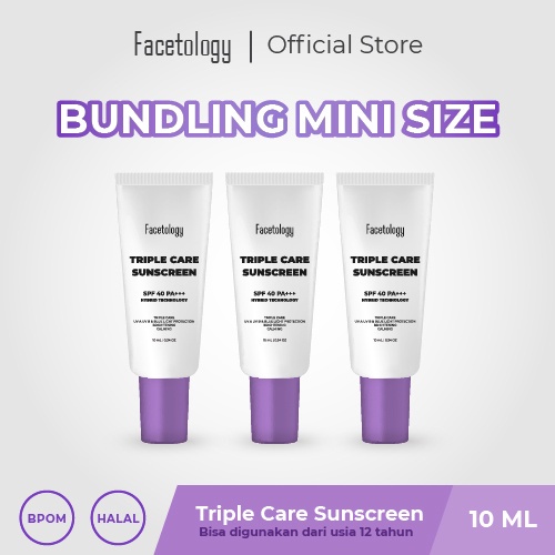 FACETOLOGY TripleCare Sunscreen