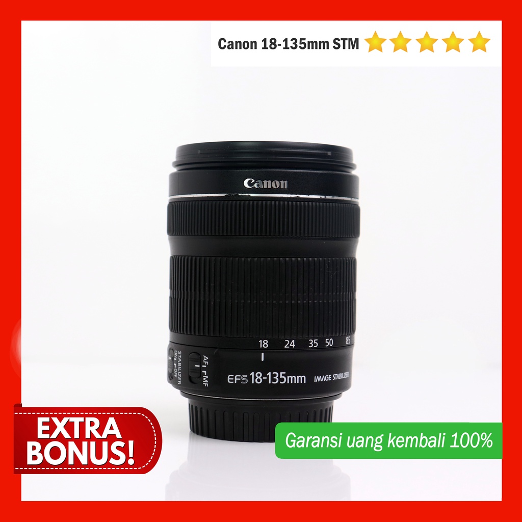 Lensa Tele Canon 18-135mm STM
