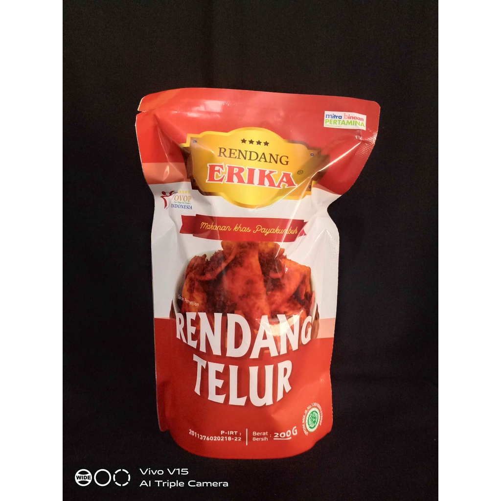 

Rendang Telur Kemasan