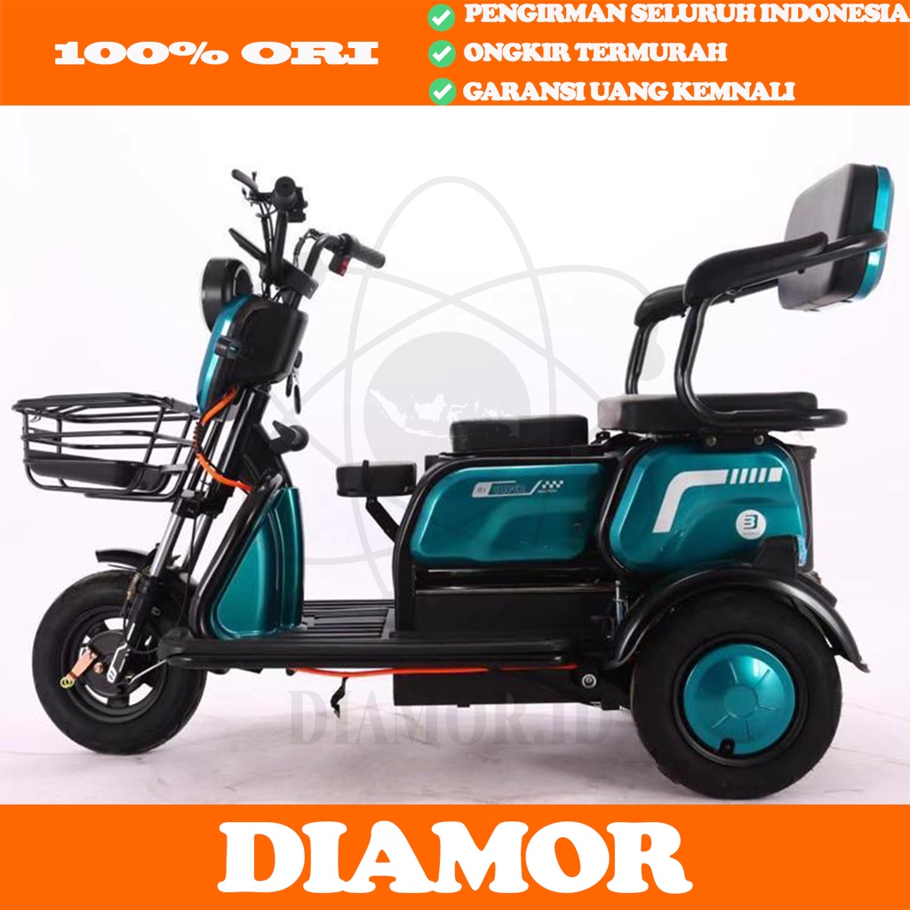 XUANKU Sepeda Listrik Roda Tiga XUANKU X 13 800 Watt Electric E Bike