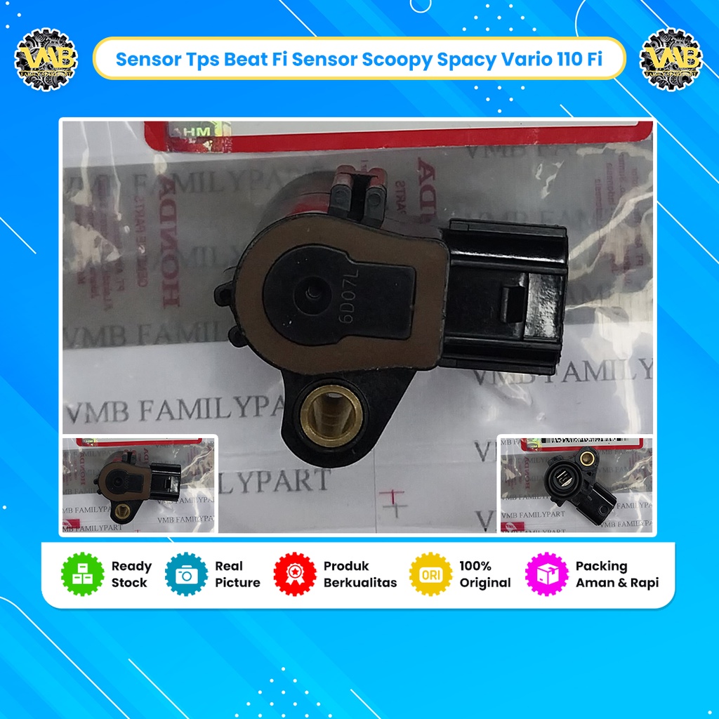 Sensor Tps Throttle Position Sensor Motor Honda Beat Scoopy Vario 110 Sparepart Montor Metic 100% Or