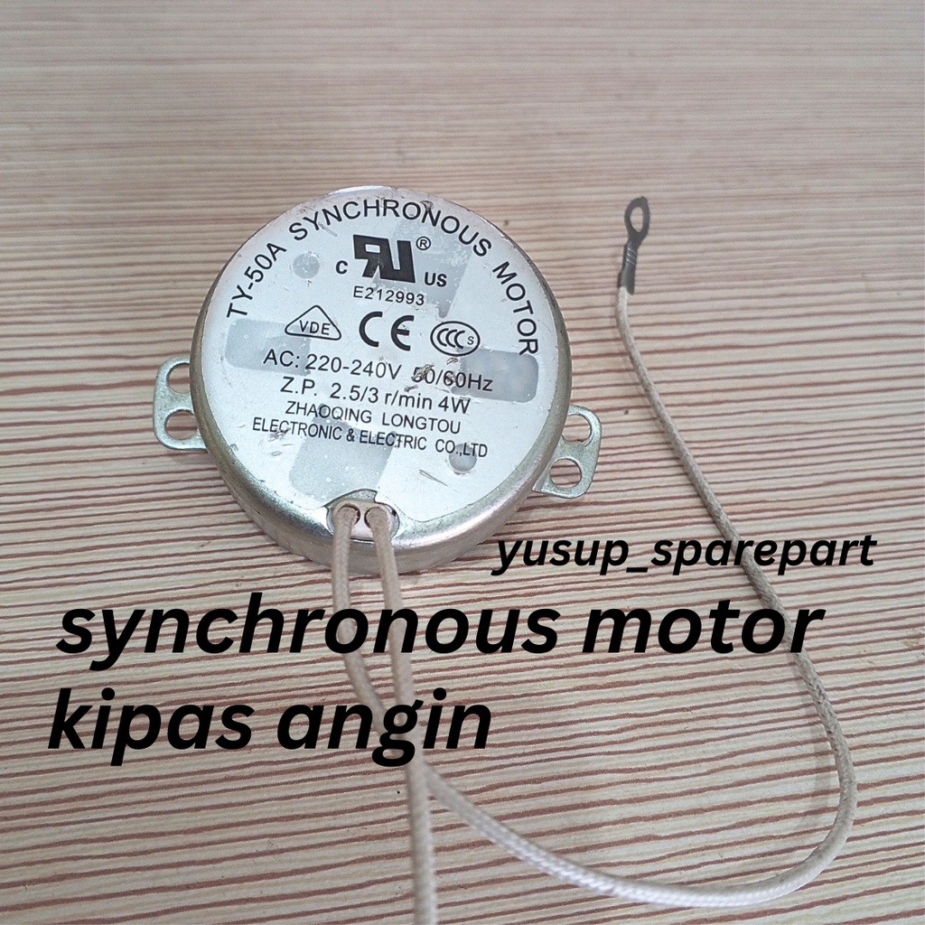 MOTOR ROTASI KIPAS ANGIN MOTOR SYNCHONOUS ORIGINAL