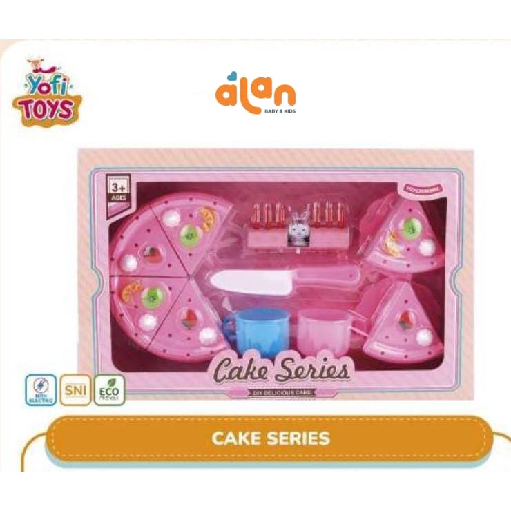 Yofi F095 Diy Cake Series - Mainan Anak