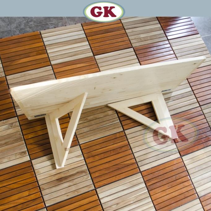 Meja lipat dinding kayu jati belanda buo02