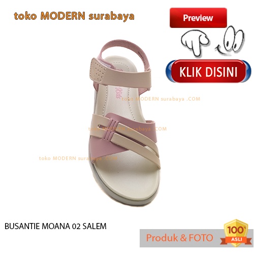 Sepatu sandal anak perempuan casual tali ankle kretekan velcro BUSANTIE MOANA 02