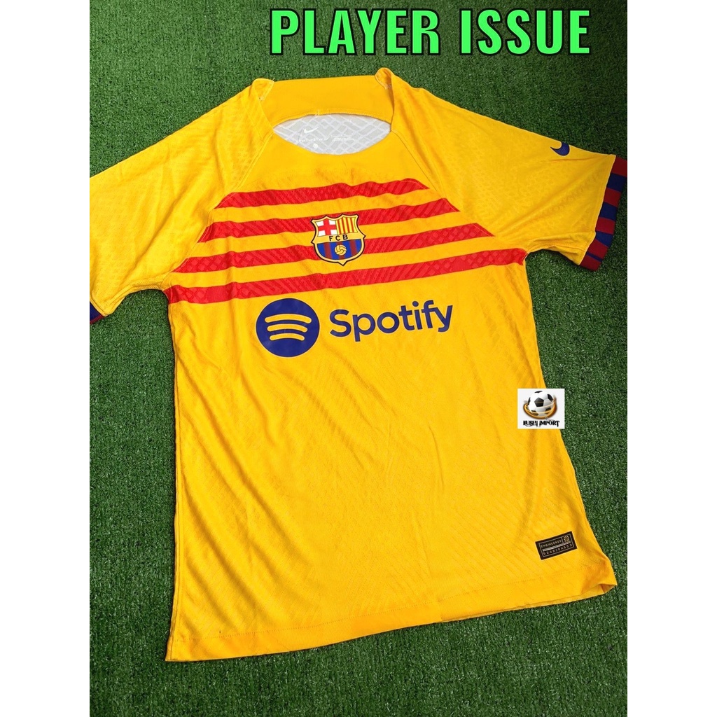 Player Issue | Jersey Baju Bola Barca 4th Fourth 2022 2023 Drifit Adv Vaporknit