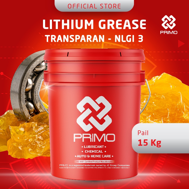 PRIMO Lithium Grease Multipurpose Gemuk Bearing Roda Pail