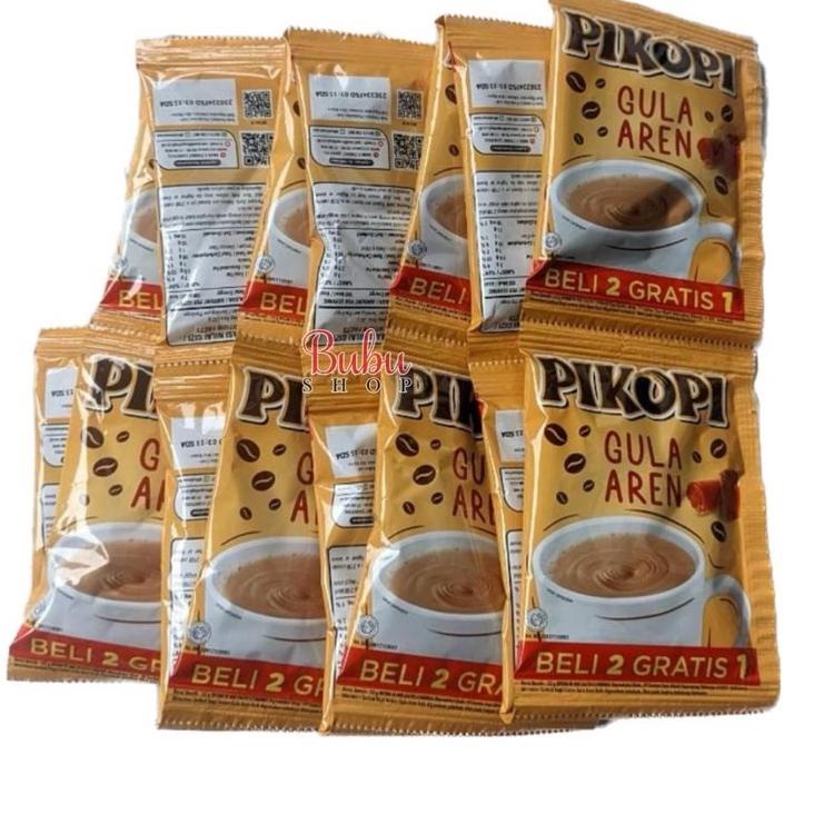 

>V44859) kopi pikopi gula aren ( 15 sachet / renceng )