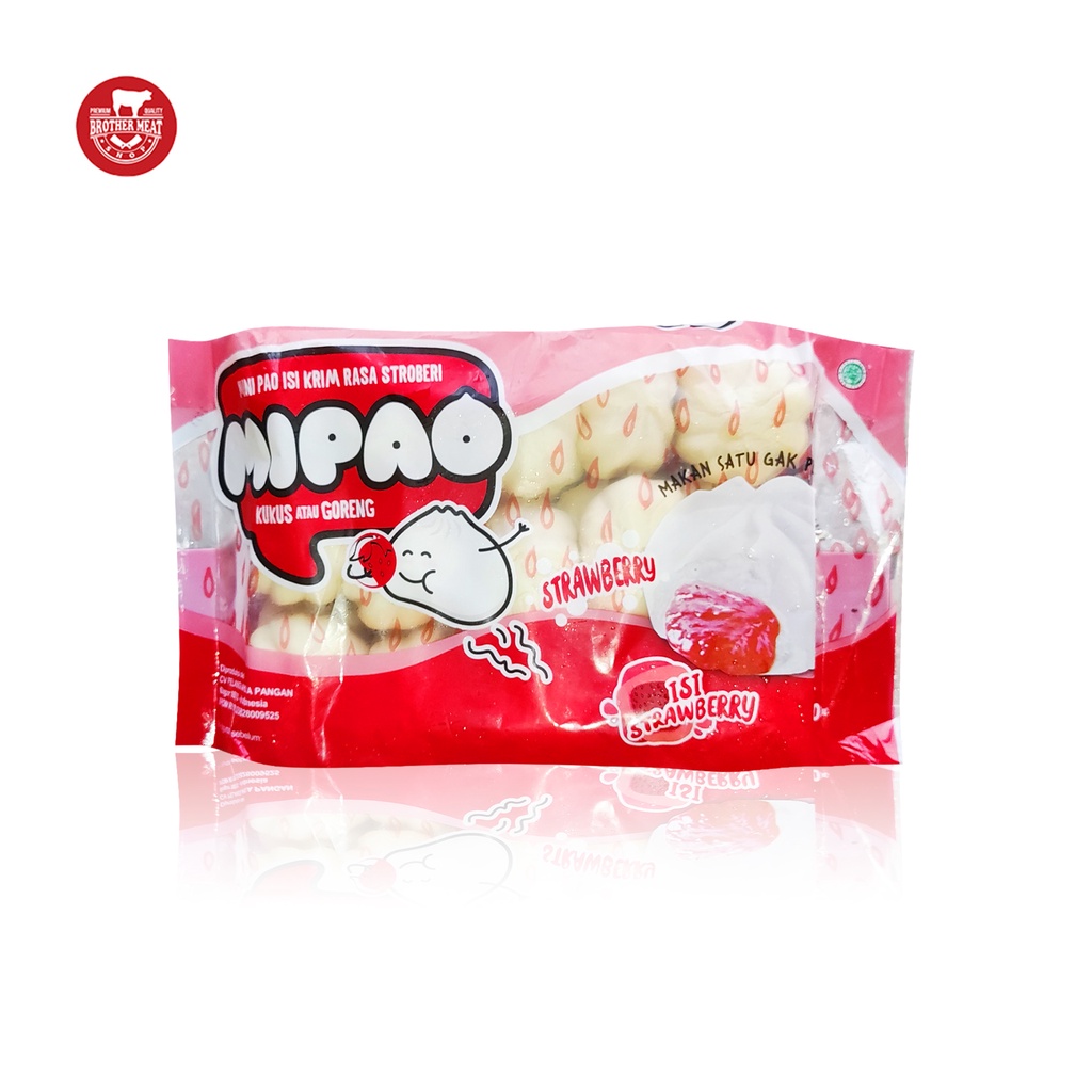 Mipao Pelangi, Bakpao Mini isi 30pcs Halal