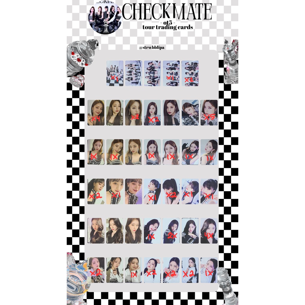 Trading Card Itzy Checkmate
