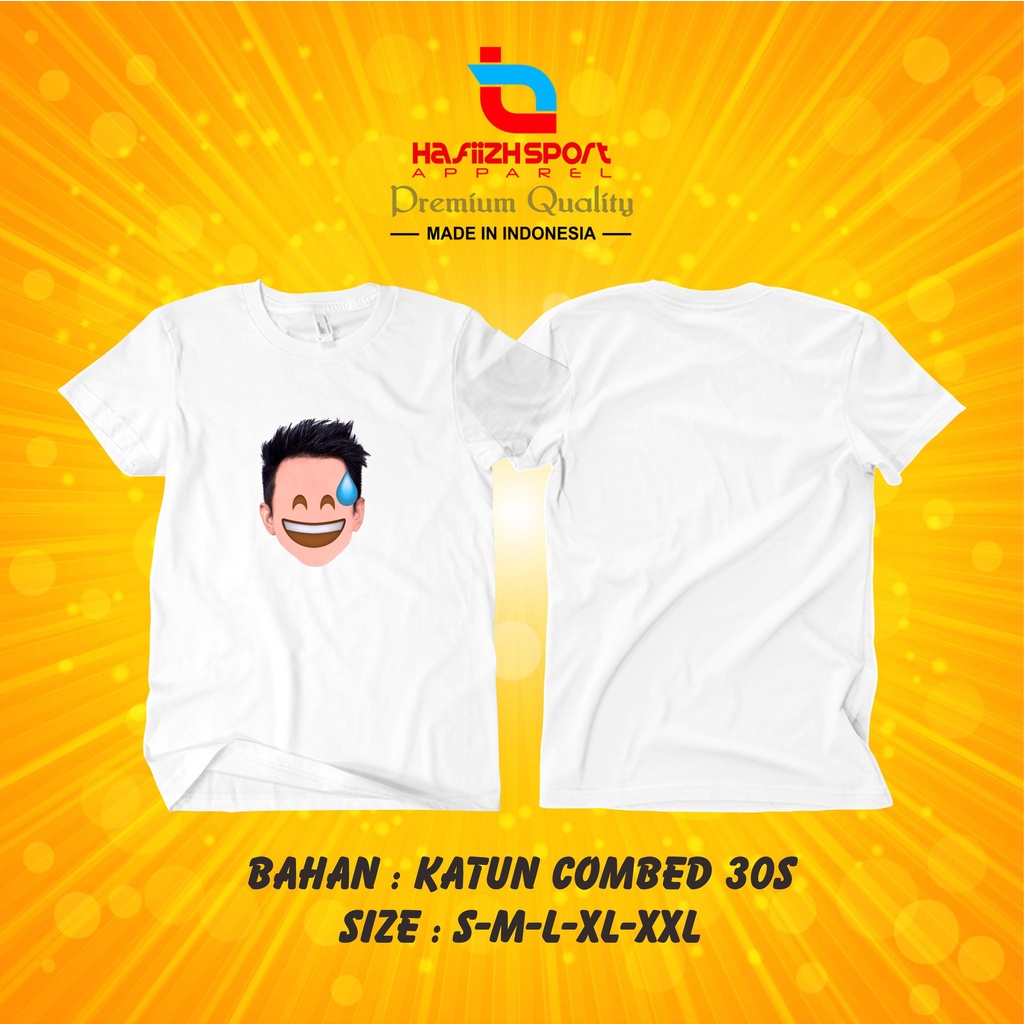 Kaos Baju ARIEL NOAH EMOJI Terlaris bisa COD (BAYAR DITEMPAT)