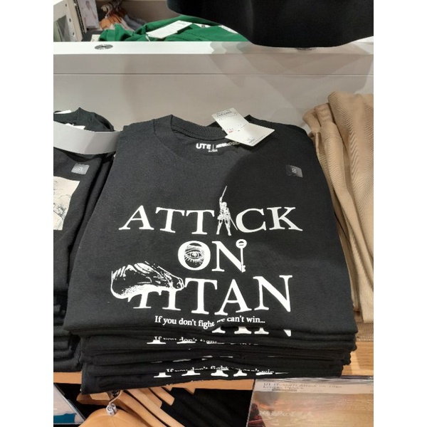 UNIQLO ORIGINAL ASLI STORE ULTRAMAN S s/d XXL BLEACH Kaos YOASOBI SALE TITAN
