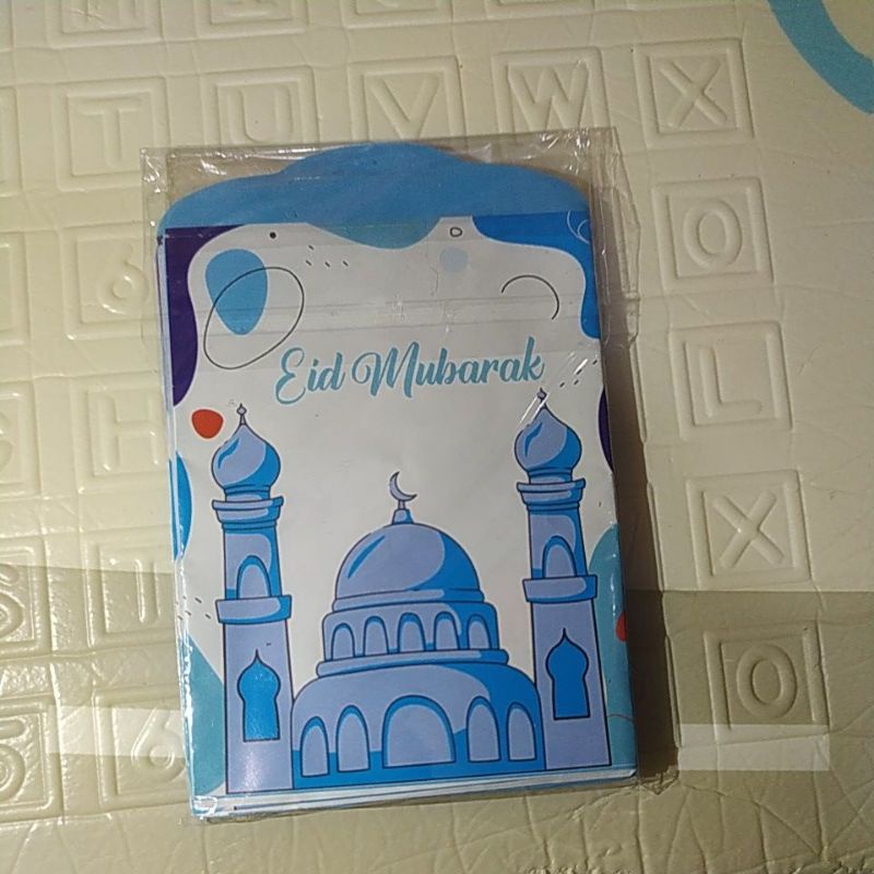 

Amplop lebaran Motif Masjid Biru harga untuk per pak isi 10