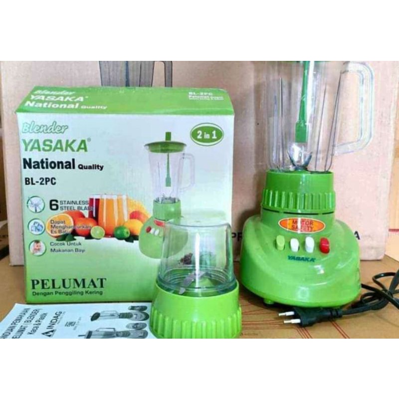 BLENDER NATIONAL YASAKA GELAS BLENDER PLASTIK
