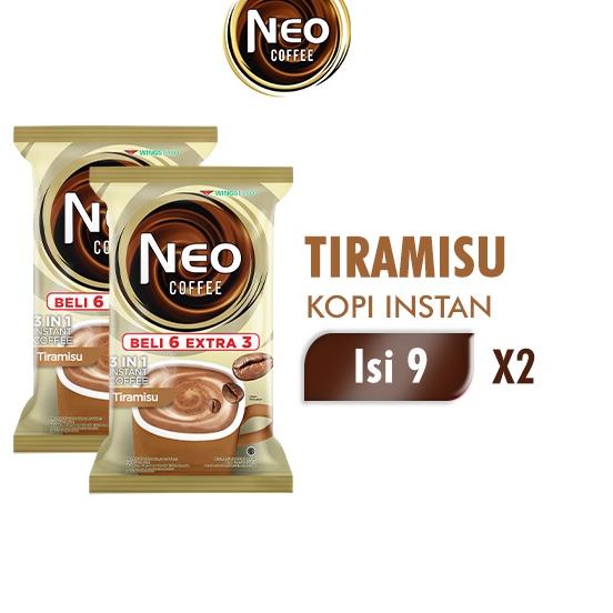 

ORIGINAL% Neo Coffee Tiramisu (9 pcs x 20 gr) Twinpack