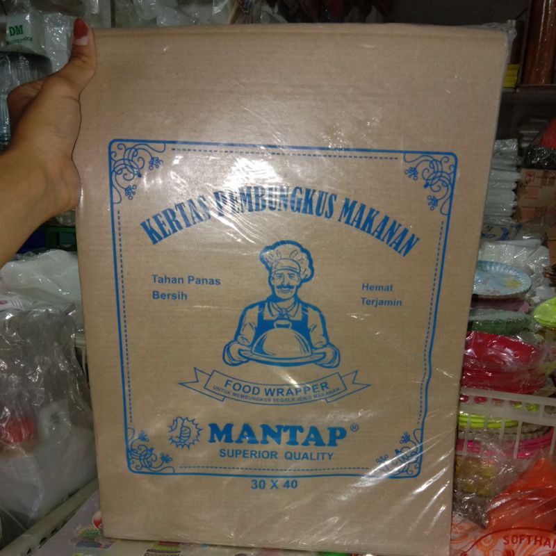 

Kertas nasi cap MANTAP