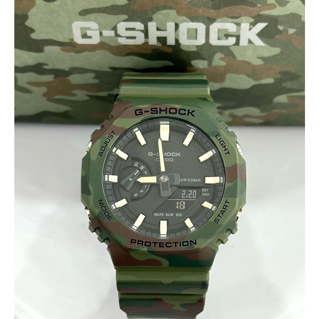 Jam Tangan Pria Casio G-Shock Limited Wild Explorer Custom GAE-2100WE-3A