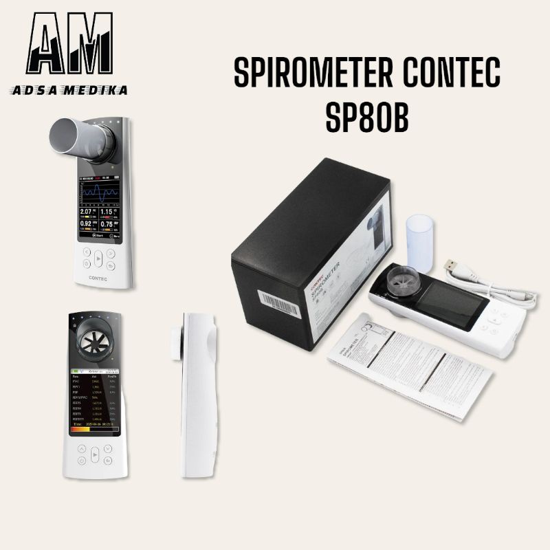 Spirometer Digital Contec SP80B / Spirometer Sp80b