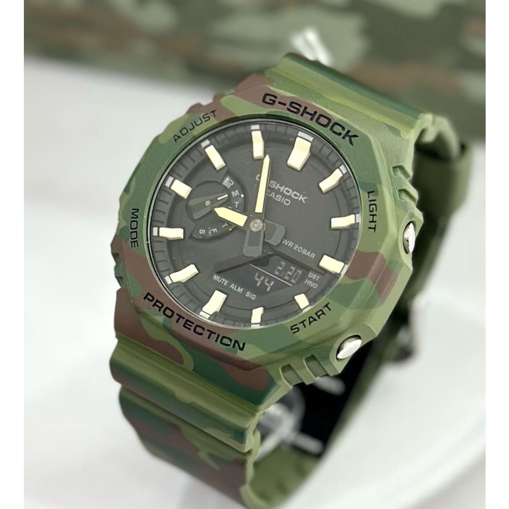 Jam Tangan Pria Casio G-Shock Limited Wild Explorer Custom GAE-2100WE-3A