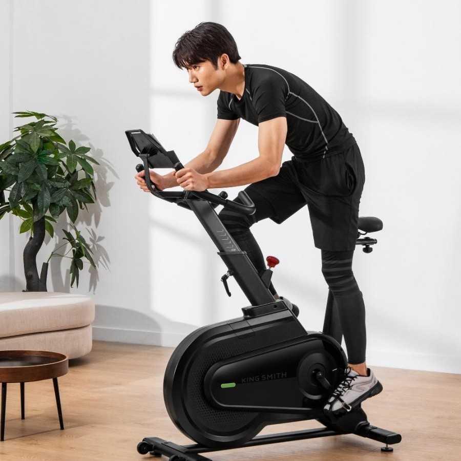 Kingsmith Sepeda Statis Spinning Bicycle Exercise Gym Bike - SPH1N - Black