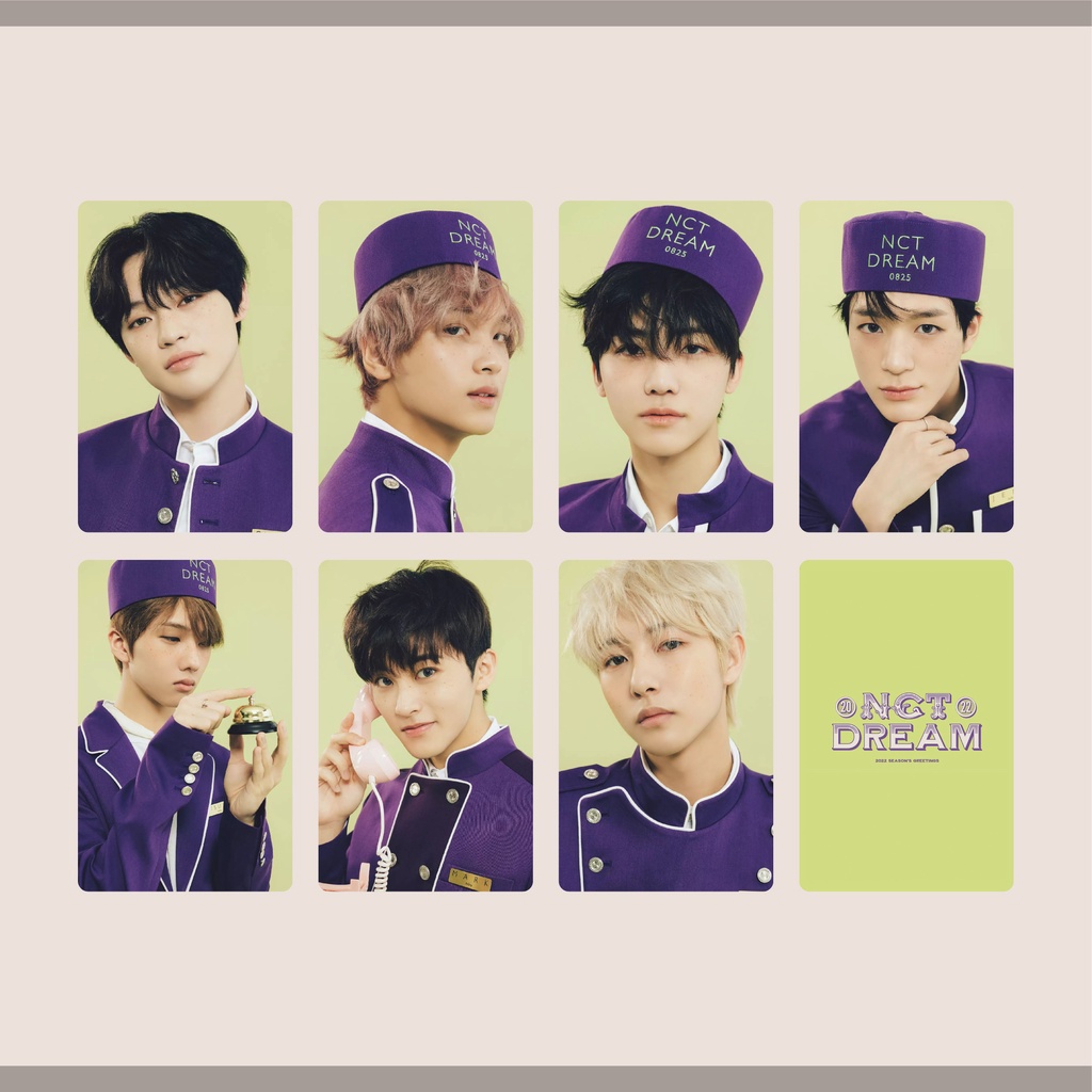 PHOTOCARD NCT DREAM &quot;2022 SEASON'S GREETINGS&quot;