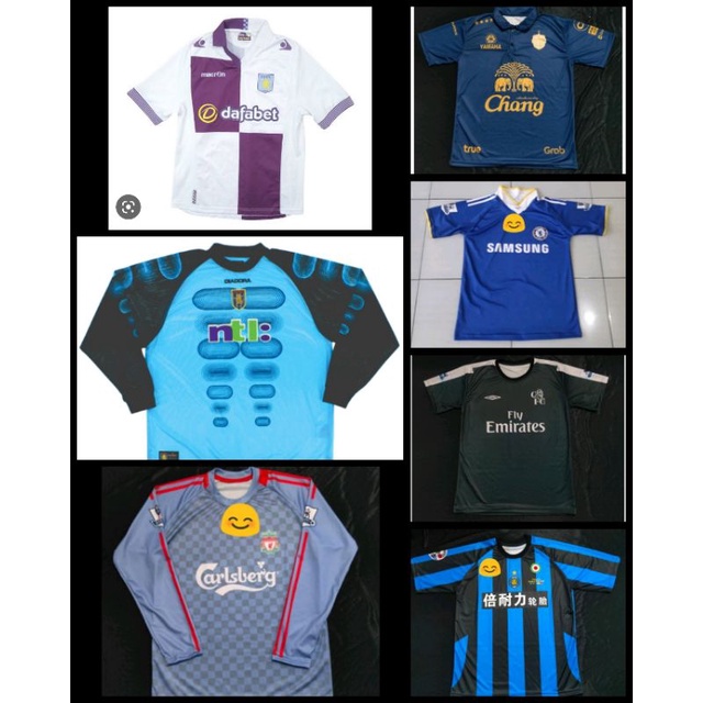Jersey Chelsi 2003 Away/Jersey Ipool 2009 Away/Jersey Inter Copa 2005/Jersey Inter 2005/Jersey Burir
