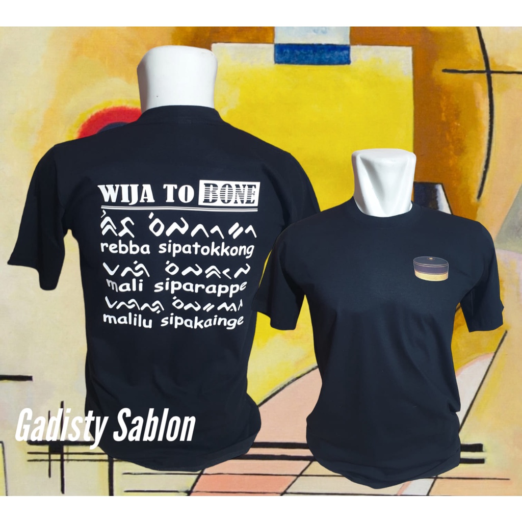 KAOS BUGIS | WIJA TO BONE