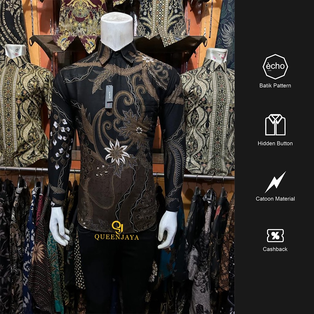 Batik Pria Slimfit Kemeja Batik Pria Kemeja Batik Slimfit Pria Batik Slimfit Baju Batik Batik Pria