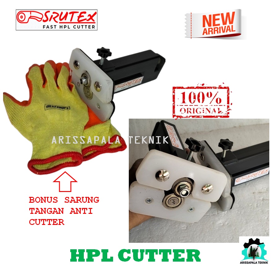 Alat Potong Hpl Cutter Pemotong Tepi Hpl Tanpa Listrik Bukan Varotex Virutex
