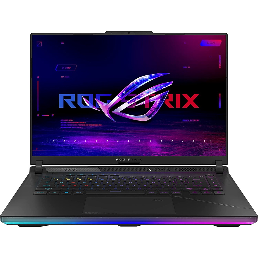 ASUS ROG Strix Scar 16 (2023) Gaming Laptop, 16”, Mini LED, GeForce RTX 4080, Intel Core i9-13980HX, 32GB DDR5, 1TB PCIe, Wi-Fi 6E, Windows 11 Pro