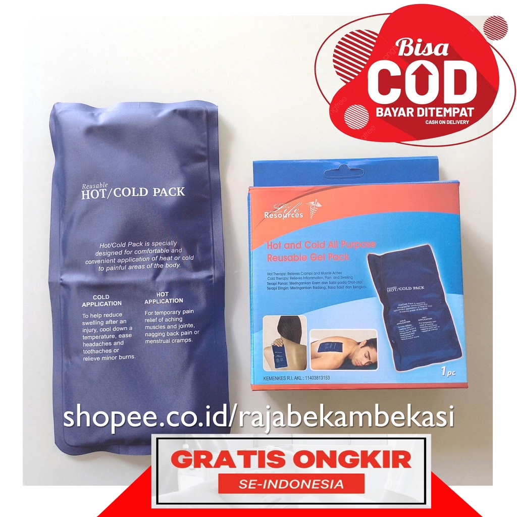 Hot And Cold Pack Gel Alat Kompres Panas Dan Dingin Hot Cold Pack Hot Cold Pack / Alat Kompres Panas dan Dingin