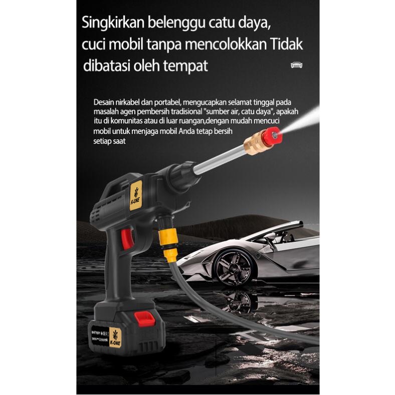 500W Alat Cuci Mobil Cuci Staem Ac Mobil Screen Sablon Berkualitas Pompa Mesin Steam Power Spayer Alat Portable Nirkabel