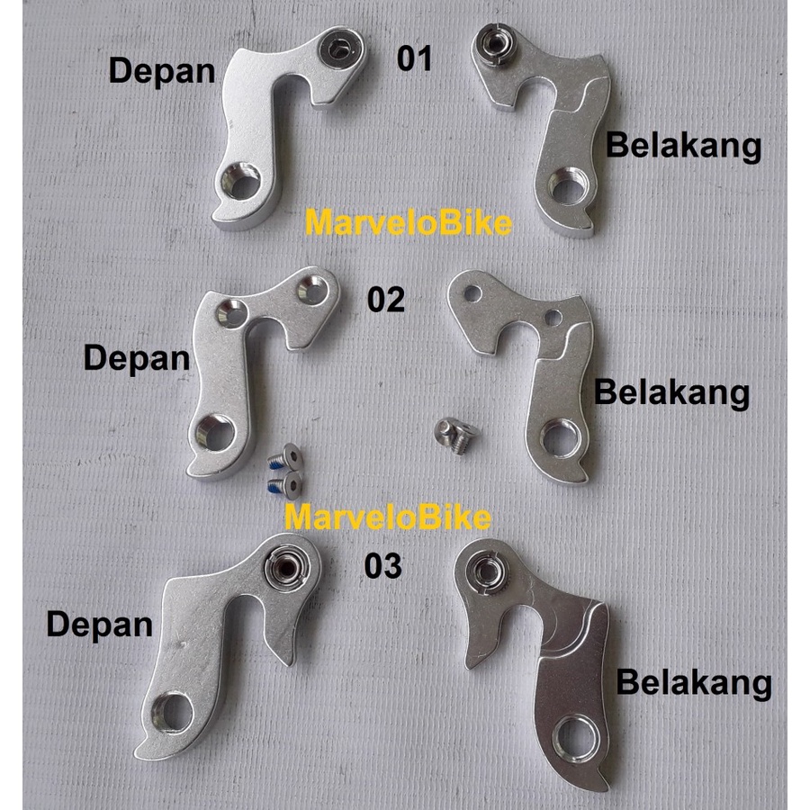 Anting RD Hanger RD Sepeda Lipat MTB Pacific United