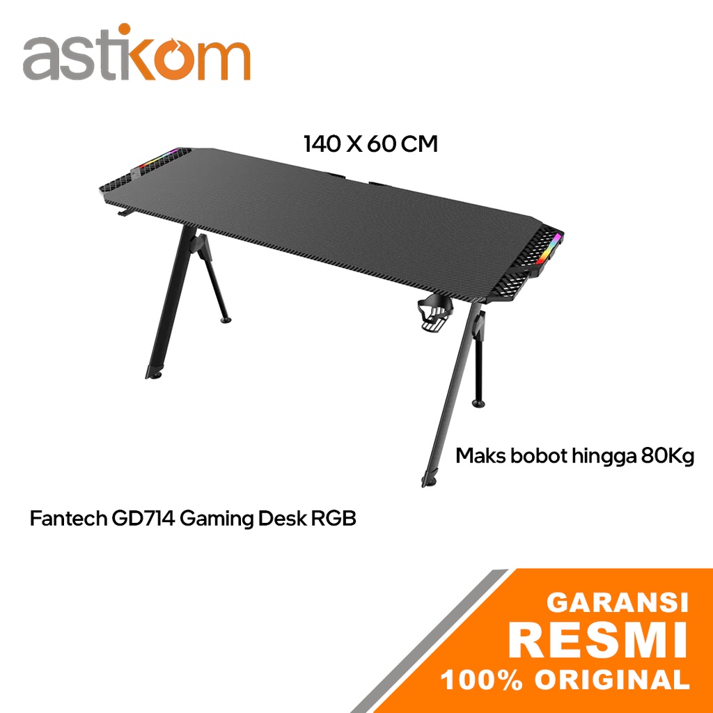 Gaming Desk Meja Gaming Fantech GD714 RGB - GD 714 GD-714