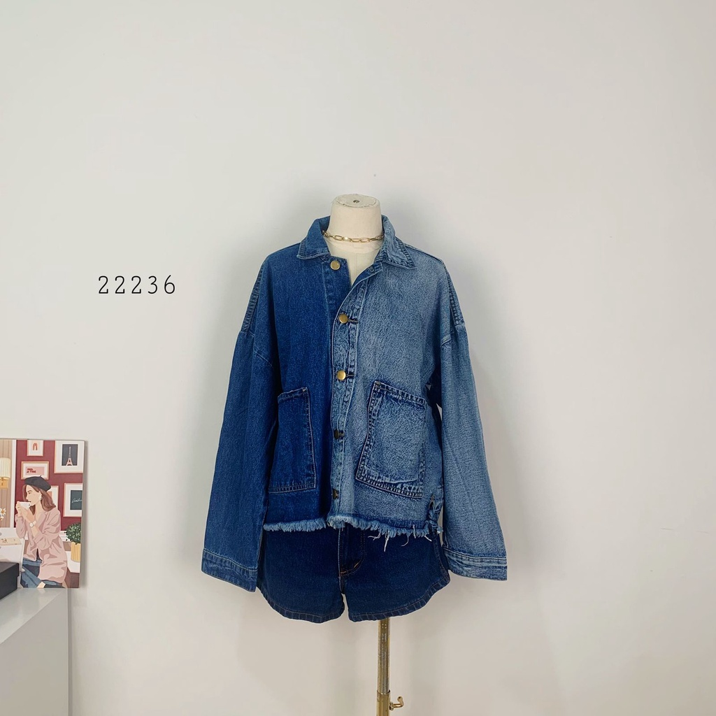 Outer Jeans Wanita I Atasan Jeans Wanita I Jaket Jeans Wanita Kekinian I Jaket Jeans Cewek Kekinian