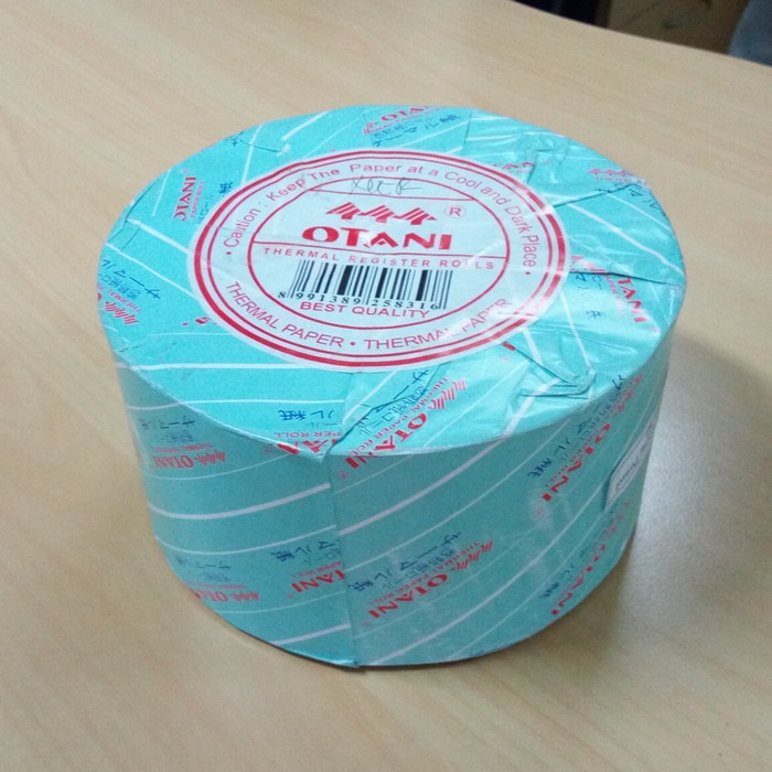 

Terlaris Kertas Struk Thermal Atm Otani 80 X 140 C 25 Black Outside