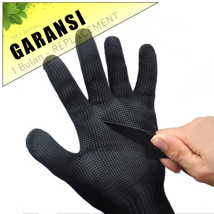 [COD] Sarung Tangan Berkebun Protective Anti Bacok Anti Slip Sobek Pisau Cut Resistant Gloves Leathe
