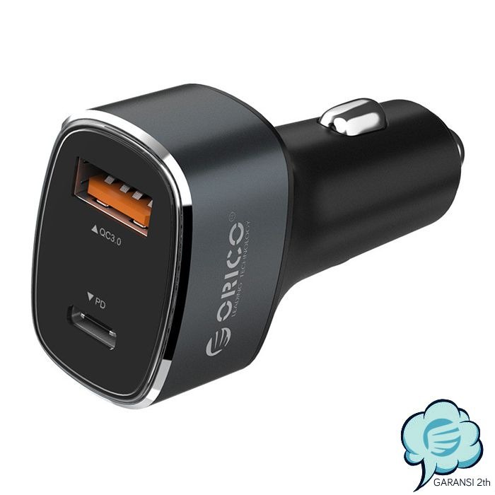 Port USB Charger Orico Upl-2U Dual Port Charge Car Slot Fast Charging