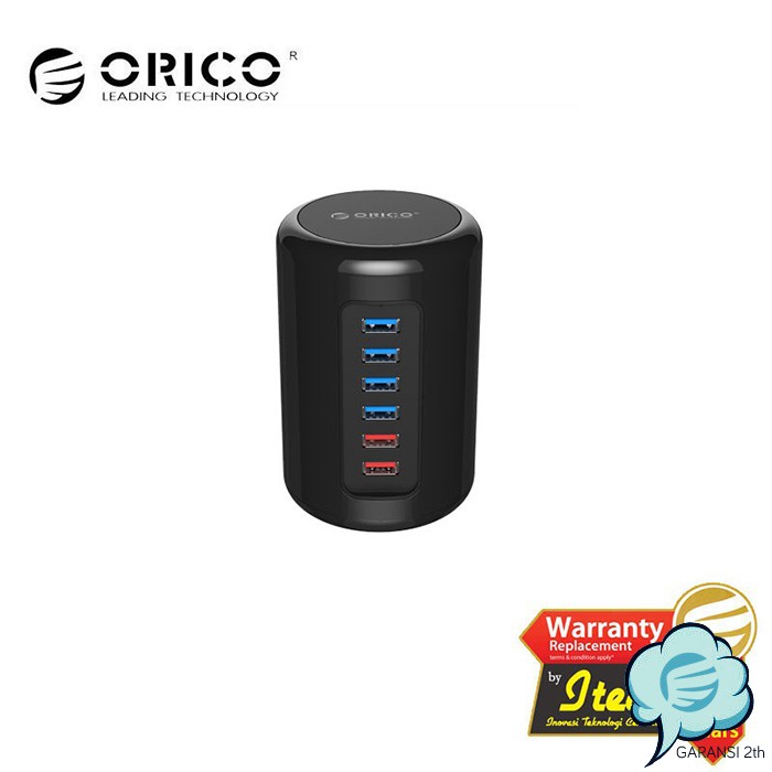 USB HUB ORICO RH4CS 4 Port USB 3.0 SuperSpeed Super Charger Tube Mini